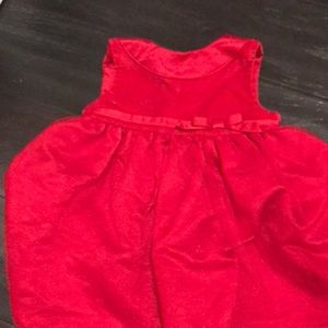 Gorgeous red baby dress